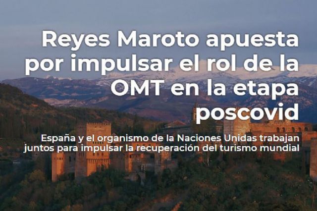 Reyes Maroto apuesta por impulsar el rol de la Organización Mundial del Turismo en la etapa poscovid - 1, Foto 1