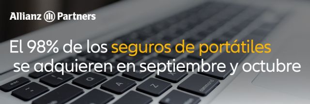 El 98% de los seguros de portátiles se adquieren entre septiembre y octubre, según Allianz Partners - 1, Foto 1