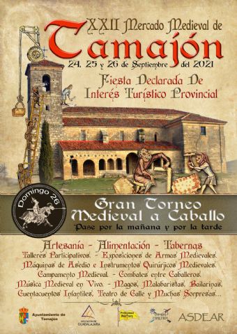 El Mercado Medieval vuelve a Tamajón en la que será su vigésimo segunda edición, el próximo fin de semana - 1, Foto 1