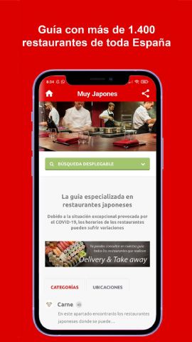 Muy Japonés presenta la primera App de restaurantes japoneses en España con geolocalización - 1, Foto 1