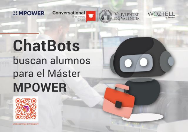 ChatBots en Facebook e Instagram buscan alumnos para el Máster MPOWER, de POWER ELECTRONICS - 1, Foto 1