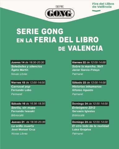 Ocho autores de Serie Gong firman ejemplares en la Feria del Libro de Valencia - 1, Foto 1