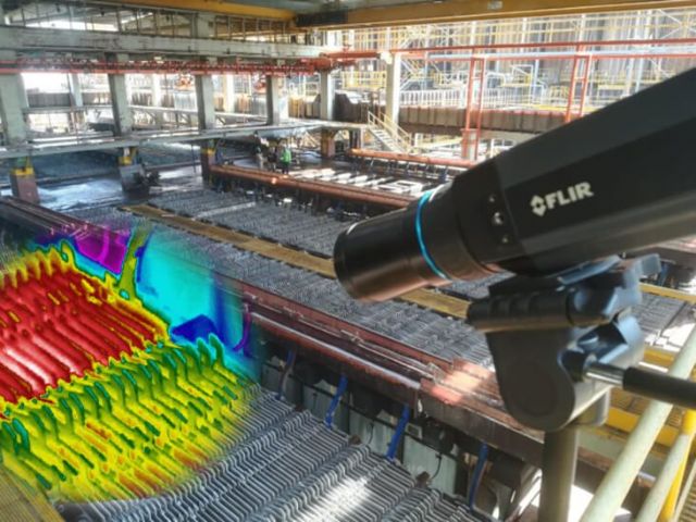 Bcb implementa un sistema termográfico para detección de cortocircuitos en celdas electrolíticas - 1, Foto 1