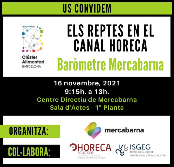 Mercabarna presenta el barómetro del sector HORECA 2021 - 1, Foto 1