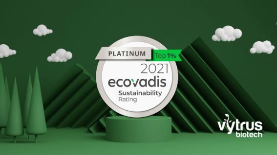 Ecovadis Platinum, un paso más en la trayectoria sostenible de Vytrus Biotech - 1, Foto 1