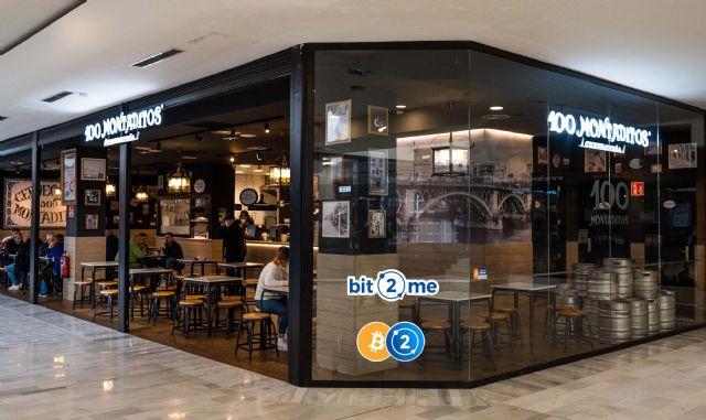 Restalia y Bit2Me permiten pagar con criptomonedas en establecimientos 100 Montaditos - 1, Foto 1