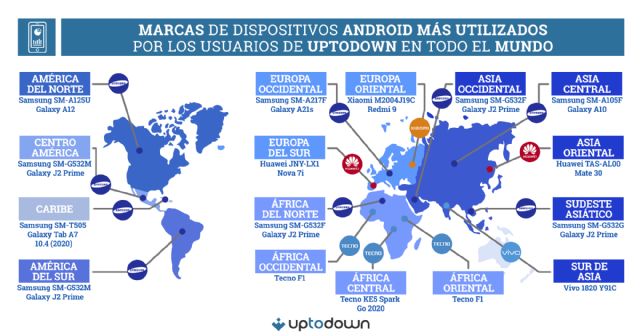 Estos son los modelos de móvil Android más usados en diferentes zonas del mundo - 1, Foto 1