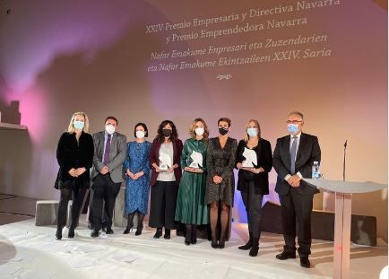 Maite Agüeros, Elena Erroba y Susana Sánchez han recibido los Premios Empresaria, Directiva y Emprendedora Navarra 2021 de AMEDNA - 1, Foto 1