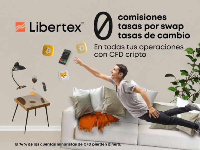 Libertex elimina las comisiones en el comercio CFD de criptomonedas - 1, Foto 1