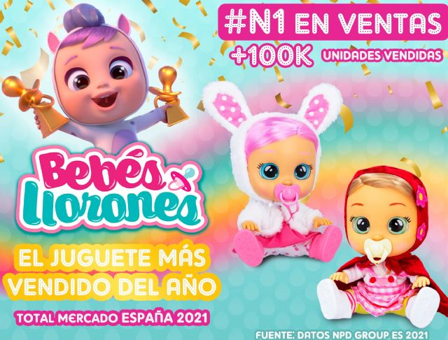 Bebés Llorones: el juguete más vendido de 2021 - 1, Foto 1