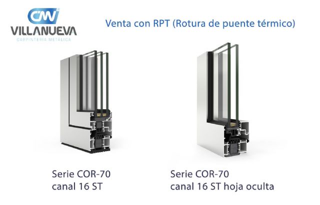 Ahorro de energía en casa con las ventanas RPT, según Carpintería Metálica Villanueva - 1, Foto 1