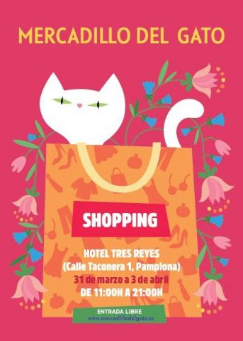 El Mercadillo del Gato vuelve a Pamplona del 31 de marzo al 3 de abril - 1, Foto 1