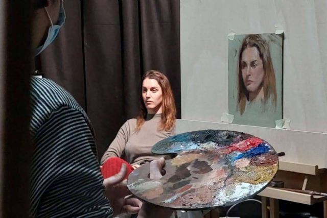 La academia Estudio Ilógico permite disfrutar de clases de pintura y dibujo académico clásico con modelos profesionales - 1, Foto 1