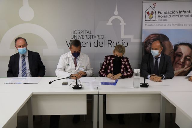 Fundación Infantil Ronald McDonald y el Servicio Andaluz de Salud firman un protocolo en Sevilla - 1, Foto 1