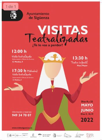 Este domingo, 22 de mayo, nueva visita teatralizada a la ciudad del Doncel - 1, Foto 1