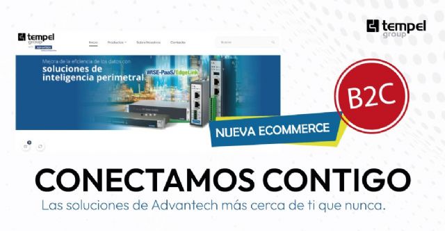 Tempel Group y Advantech lanzan una nueva e-commerce B2C especializada en productos industriales - 1, Foto 1