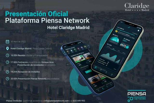 La pesentación oficial de Piensa Network en Madrid - 1, Foto 1