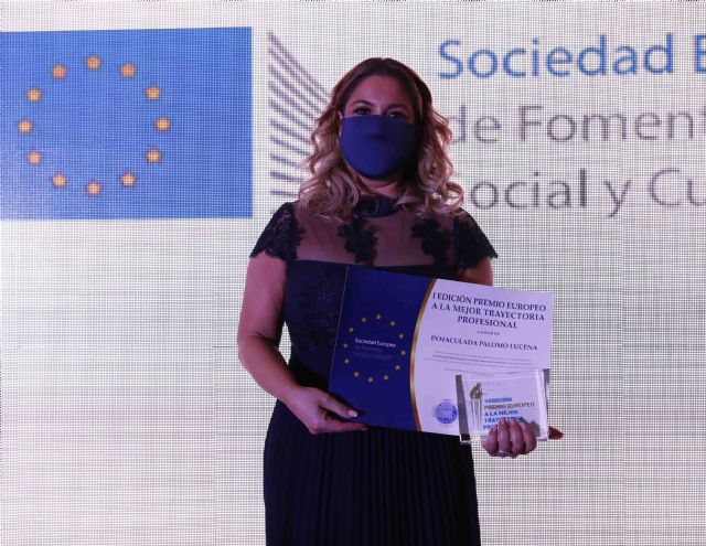 La delegada técnica de Grupo Index, Inmaculada Palomo, Premio 2022 a la Mejor Trayectoria Empresarial - 1, Foto 1