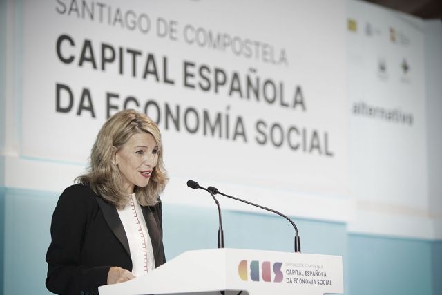 Yolanda Díaz: la Economía Social gallega dará respuesta a la despoblación y profesionalizará el sector sanitario y de la dependencia - 1, Foto 1