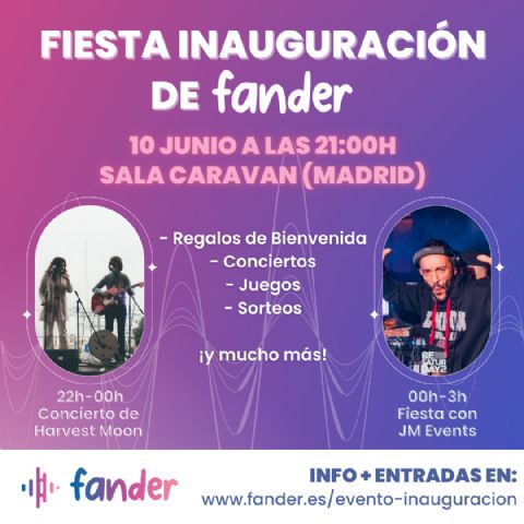 Fander, la startup que fomenta el consumo de música en vivo presenta su proyecto en la sala Caravan, Madrid - 1, Foto 1