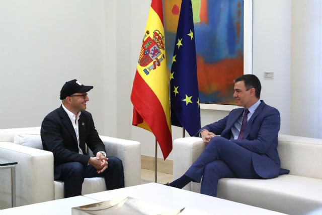 El presidente del Gobierno recibe al consejero delegado de la ONG Code.org - 1, Foto 1