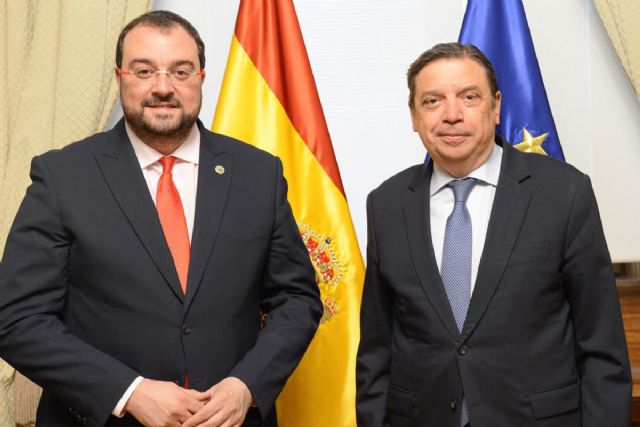 El ministro Planas y el presidente de Asturias abordan asuntos de interés agroalimentario para el Principado - 1, Foto 1