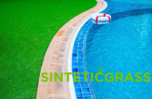 Césped artificial para piscinas, por SINTETICGRASS - 1, Foto 1