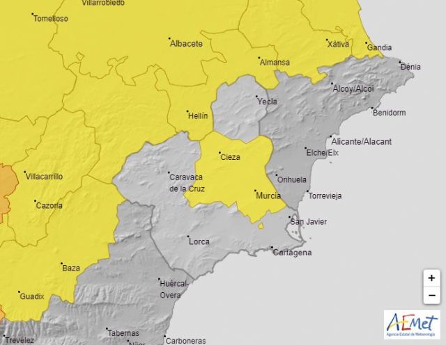 Meteorología informa de que la Vega del Segura puede llegar a los 38 grados el viernes, día 22 - 1, Foto 1