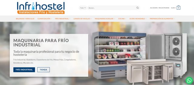 Infrihostel se postula como la distribuidora online de maquinaria de frío industrial de éxito en España - 1, Foto 1