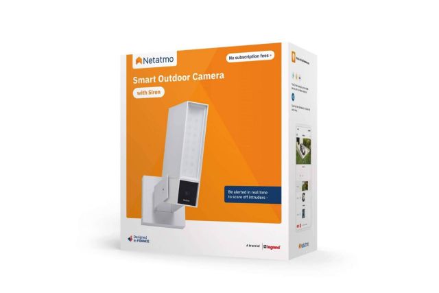 Nueva Cámara Exterior Inteligente con Sirena blanca disponible en Netatmo - 1, Foto 1