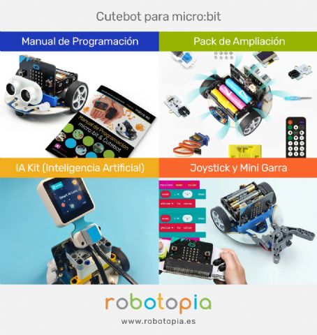 Cutebot, el cochecito más popular para enseñar robótica con micro:bit - 1, Foto 1