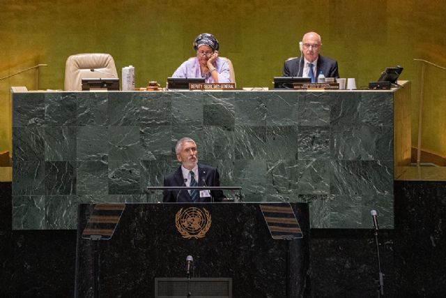 Grande-Marlaska en la ONU: España es la prueba de que la democracia y el Estado de derecho pueden vencer al terrorismo - 1, Foto 1