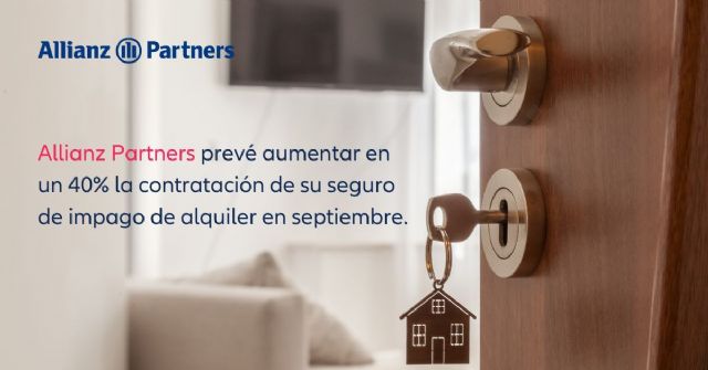 Allianz Partners prevé aumentar en 40% la contratación de su seguro de impago de alquiler en septiembre - 1, Foto 1