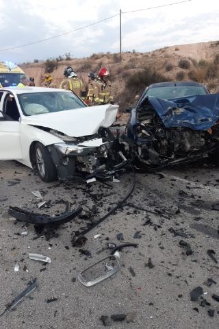 4 heridos en un accidente de tráfico en Molina de Segura - 1, Foto 1