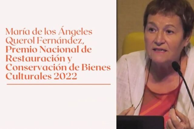 María de los Ángeles Querol Fernández, Premio Nacional de Restauración y Conservación de Bienes Culturales 2022 - 1, Foto 1