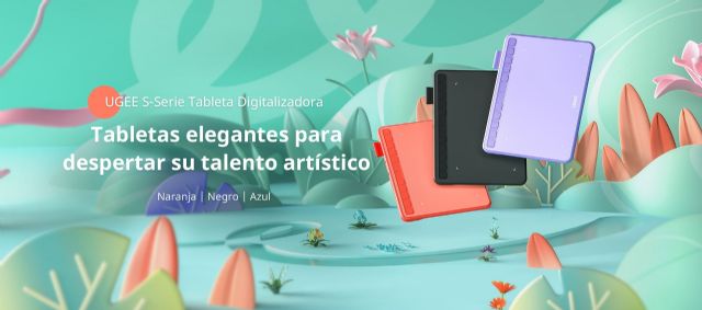 Ugee S640 estrena colores Naranja y Azul para satisfacer la necesidad de personalización de los usuarios - 1, Foto 1