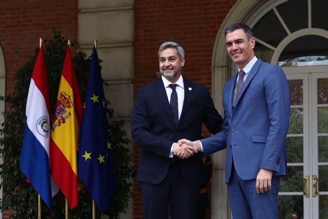 Pedro Sánchez y Mario Abdo impulsan las relaciones bilaterales entre España y Paraguay - 1, Foto 1