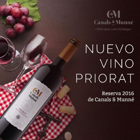 CANALS & MUNNÉ lanza al mercado un nuevo vino del Priorat negro reserva 2016 - 1, Foto 1