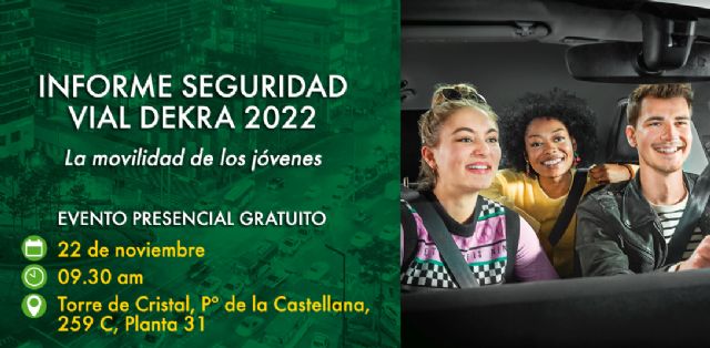 DEKRA presentará su informe de Seguridad Vial el próximo 22 de noviembre - 1, Foto 1