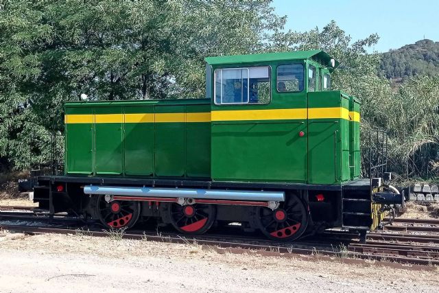 Restaurada una histórica locomotora de RENFE por la Fundación del Patrimonio Ferroviario - 1, Foto 1