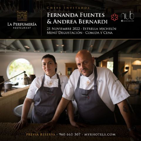 Fernanda Fuentes y Andrea Bernardi, nuevos invitados del ciclo ‘chefs con estrella Michelin’ en La Perfumería - 1, Foto 1