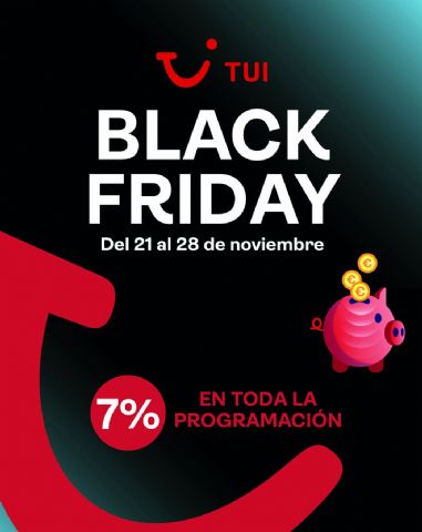 TUI celebra Black Friday con el 7% de descuento en toda la programación - 1, Foto 1