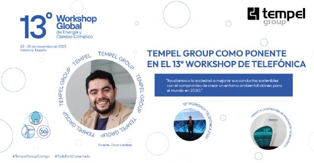 Tempel Group participa en el 13º Workshop Global de Energía y Cambio Climático de Telefónica - 1, Foto 1