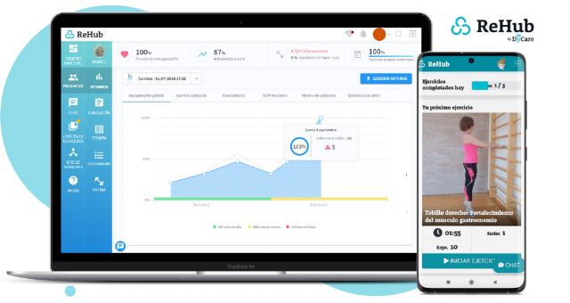 ReHub: tecnología para llegar al 90% de las personas que necesitan rehabilitación sin moverse de casa - 1, Foto 1