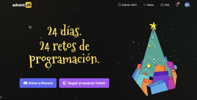 Llega AdventJS, una plataforma gratuita para practicar programación estas navidades - 1, Foto 1