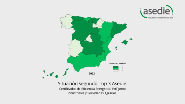 El top 3 Asedie, accesible en siete Comunidades Autónomas - 1, Foto 1