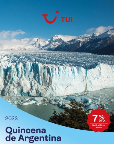 7% de descuento en toda la programación de Argentina, la nueva campaña de TUI para empezar el 2023 - 1, Foto 1