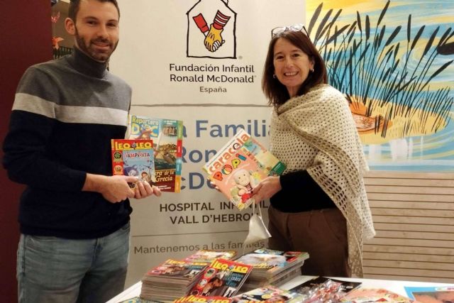 Bayard Educación dona sus revistas infantiles educativas a la Fundación Ronald McDonald del Hospital Vall d’Hebron de Barcelona - 1, Foto 1