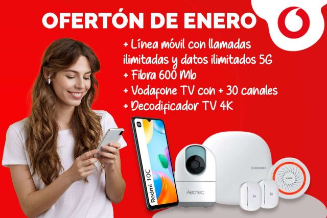 Gracias al Pack Basic de Vodafone distribuidor, es posible empezar el 2023 con llamadas y gigas ilimitados - 1, Foto 1