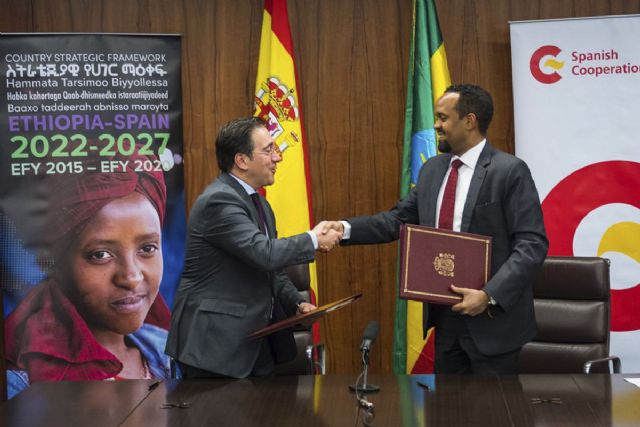 Albares inaugura en Addis Abeba la primera Oficina de Cooperación Española tras la aprobación de la Ley que regula el sector - 1, Foto 1